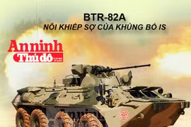 Infographic: BTR-82A - Nỗi khiếp sợ của tổ chức khủng bố IS