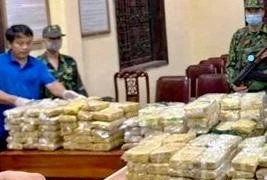 Một đối tượng vận chuyển 2,7 tạ ma túy