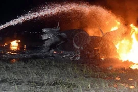 [Info] Hé lộ nguyên nhân đầy bất ngờ khiến tiêm kích tối tân Su-35S Nga rơi