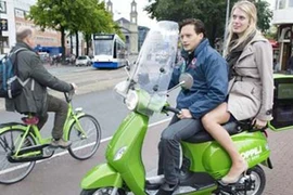 Amsterdam cổ súy xe máy điện 