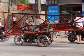 Tổng kiểm tra, xử lý xe ba bánh giả danh thương binh