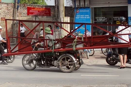 Tổng kiểm tra, xử lý xe ba bánh giả danh thương binh