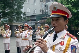 Đoàn Nhạc lễ CAND Việt Nam tham dự Đại Nhạc hội Cảnh sát Thế giới 