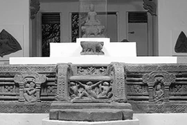 Đài thờ duy nhất tái hiện cảnh sinh hoạt của các đạo sĩ 