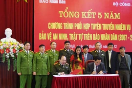 Báo Nhân Dân đồng hành cùng lực lượng Công an 