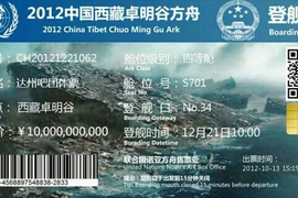 Phát cuồng với “tàu Noah” trước “Ngày tận thế”