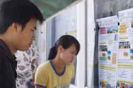 “Chợ” lao động cuối năm trầm lắng 