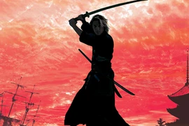 Samurai thấ́t thế́ vì̀... mỹ phẩm trang điểm