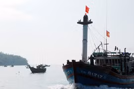 Kiểm ngư sát cánh cùng ngư dân