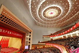 Khai mạc Đại hội lần thứ 18 Đảng Cộng sản Trung Quốc 
