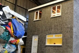 Biến rác thải thành nhà giá rẻ 