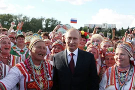 Nước Nga mừng sinh nhật Tổng thống V.Putin 