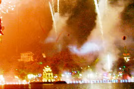 Tết Nguyên đán: Hà Nội bắn pháo hoa tại 29 điểm 