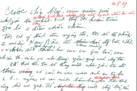 Bản Di chúc chứa muôn vàn tình thương