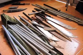 Triệt xóa ổ nhóm côn đồ thu tiền bảo kê trên sông Luộc