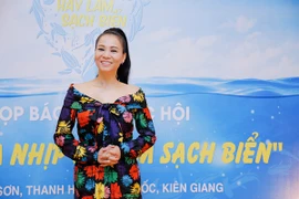 Thu Minh làm đại sứ chương trình "Hãy làm sạch biển" 