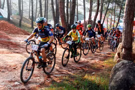 Tổ chức một loạt cuộc đua xe đạp địa hình năm 2017