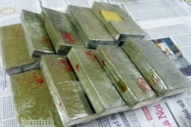 Truy kích ổ nhóm vận chuyển 161 bánh heroin, lăm lăm lựu đạn