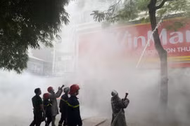 Tăng cường thực tập phương án phòng cháy và cứu nạn trong mùa nắng nóng