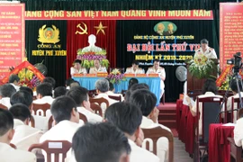 Đại hội Đảng bộ CAH Phú Xuyên nhiệm kỳ 2010- 2015