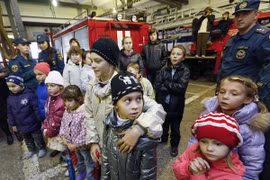 Hàng ngàn người tị nạn Ukraine tìm kiếm cuộc sống mới trên đất Nga