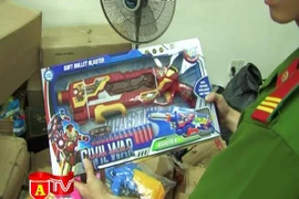 Thu giữ gần 500 khẩu súng đồ chơi trẻ em nguy hiểm