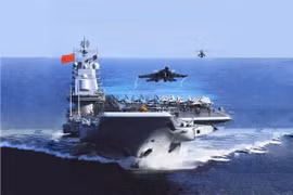 Trung Quốc xác nhận tàu sân bay tập trận ở Biển Đông