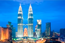 Trung Quốc xây tòa tháp đôi chọc trời ở Campuchia 