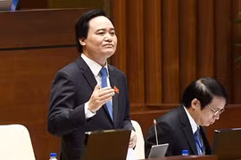 Toàn cảnh Bộ trưởng Phùng Xuân Nhạ trả lời chất vấn