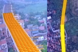 Kiểm tra quy hoạch thiết kế đường tả ngạn sông Hồng