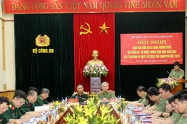 Giao ban Cơ quan Thường trực thực hiện Nghị định số 77/CP của Bộ Công an và Bộ Quốc phòng