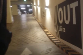 Nguy cơ tai nạn từ đường hầm để xe