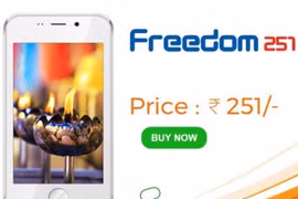 Ấn Độ ra mắt điện thoại thông minh giá 7 USD