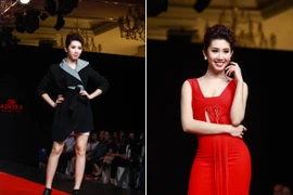 Á hậu Lê Huỳnh Thuý Ngân "biến hoá" quyến rũ trên sàn diễn