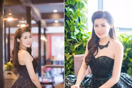 Á hậu Dương Tú Anh vai trần gợi cảm dự sự kiện