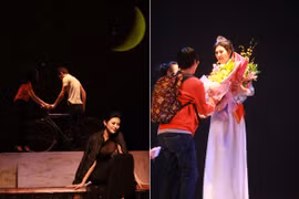 Siêu mẫu Trúc Nguyễn "lấn sân" sân khấu kịch