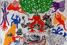 Họa sỹ 22 tuổi "mơ" trong thế giới siêu thực