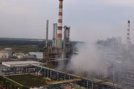 Cháy nổ lớn tại chi nhánh của PetroChina