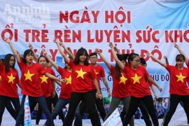 Màn nhảy flashmob sôi động và thú vị của sinh viên Học viện Báo chí và Tuyên truyền