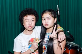 "Cô bé đu đủ" và "Hoàng tử tóc xù" trở lại sân khấu Giọng hát Việt nhí