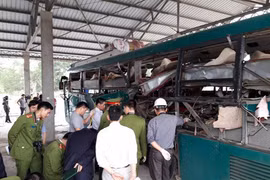 Nổ xe khách ở Bắc Ninh: Lời kể của một gia đình may mắn thoát chết thần kỳ