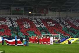 Đội bóng xứ Wale tưởng nhớ Speed trước trận đấu