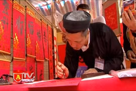 Nét đẹp xin chữ đầu năm của người Việt