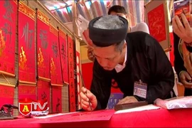 Nét đẹp xin chữ đầu năm của người Việt