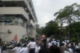 Hỏa hoạn tại Bệnh viện Lão khoa Trung ương