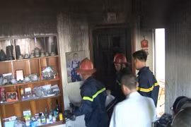 Hà Nội: Xảy cháy tại khu tập thể Kim Liên