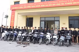 Triệu tập 27 đối tượng liên quan vụ mang hung khí đi 'trả thù'