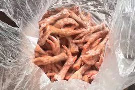Phát hiện 700 kg chân gà, thịt bò, má lợn không rõ nguồn gốc xuất xứ