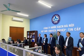 Phục vụ tốt nhất việc cung cấp điện, nước cho người dân Thủ đô vui Xuân, đón Tết 