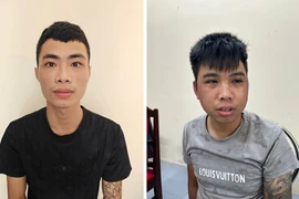 Cướp giật điện thoại của người phụ nữ điều khiển xe máy chở cháu nhỏ